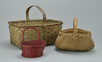 wood baskets exhibition