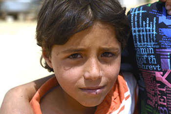 syrian refugee child