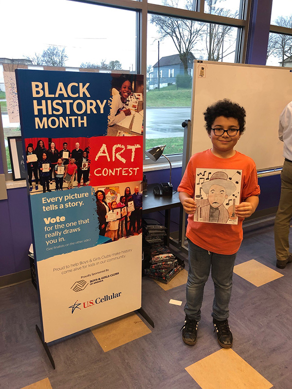 black history month art competition