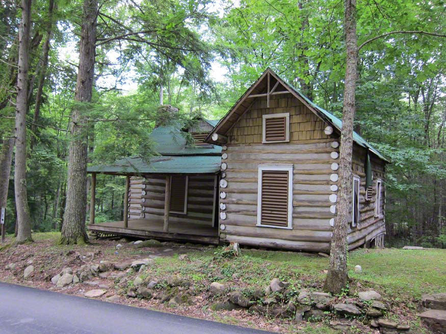 historic cabin elkmont