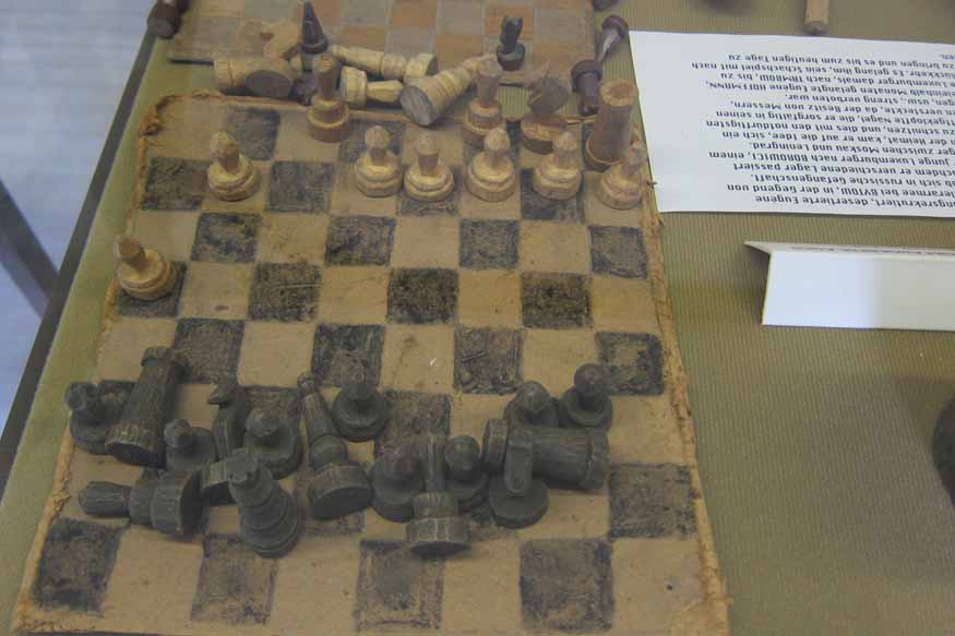 concentration camp chess set