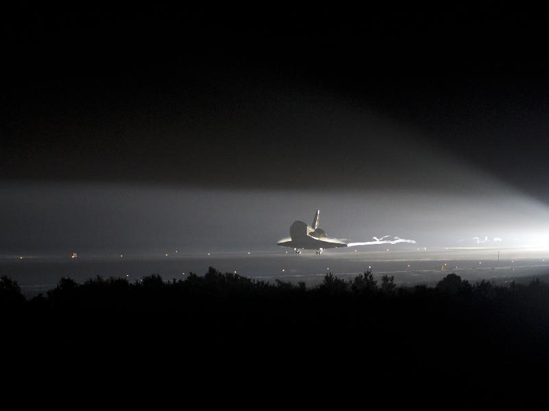 return of space shuttle endeavour