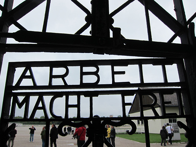 dachau main gate