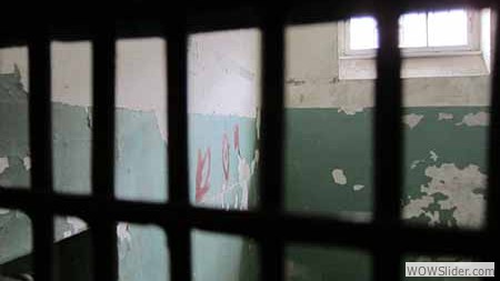 Prison cell at Dachau