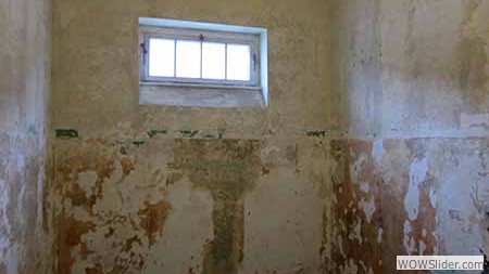 Prison cell at Dachau