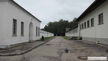 Dachau prison buildings