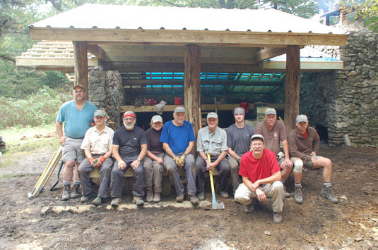 appalachian trail shelter