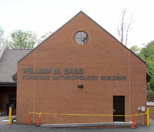 william bass forensic anthropology building