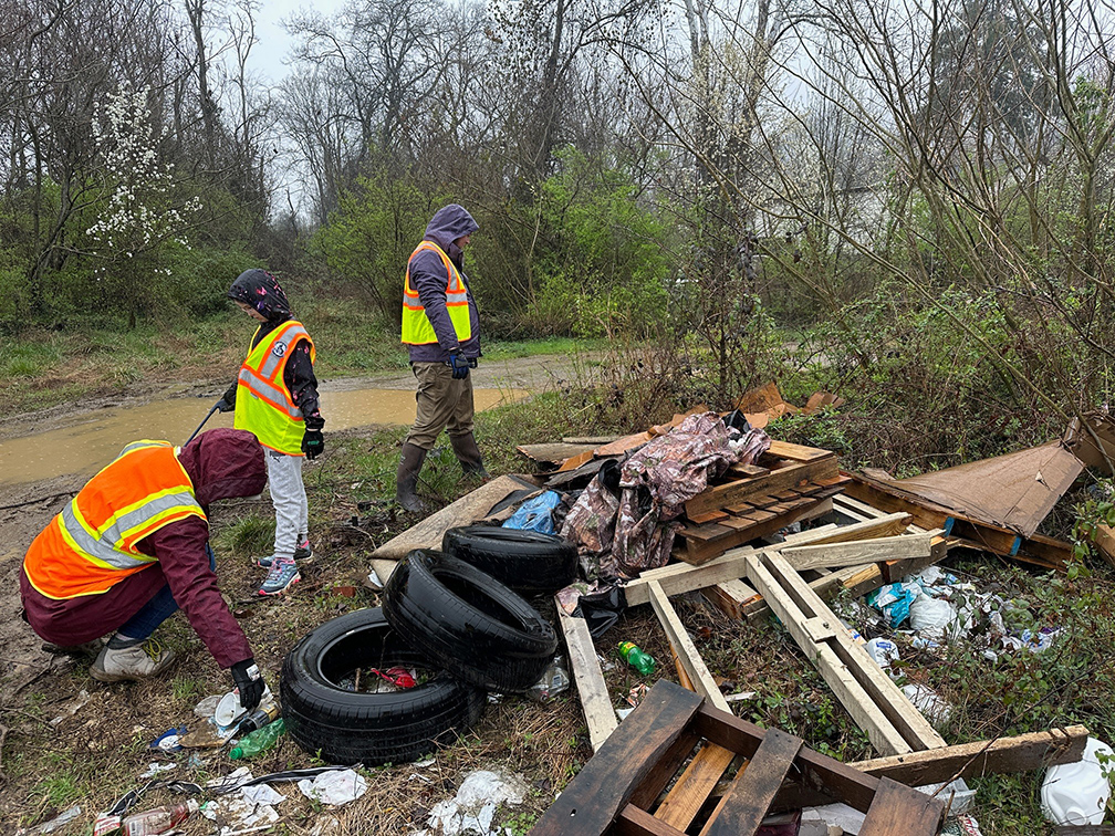 ijams river rescue cleanup