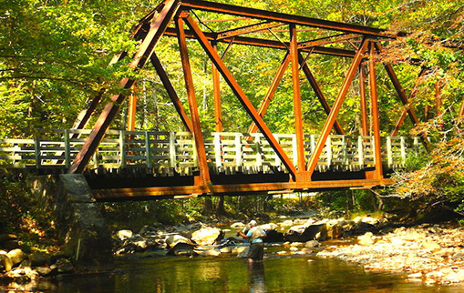 virginia creeper trail bridge
