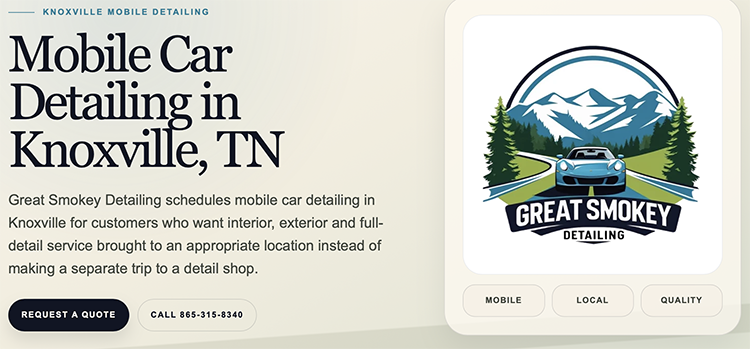 Great Smoky Detailing