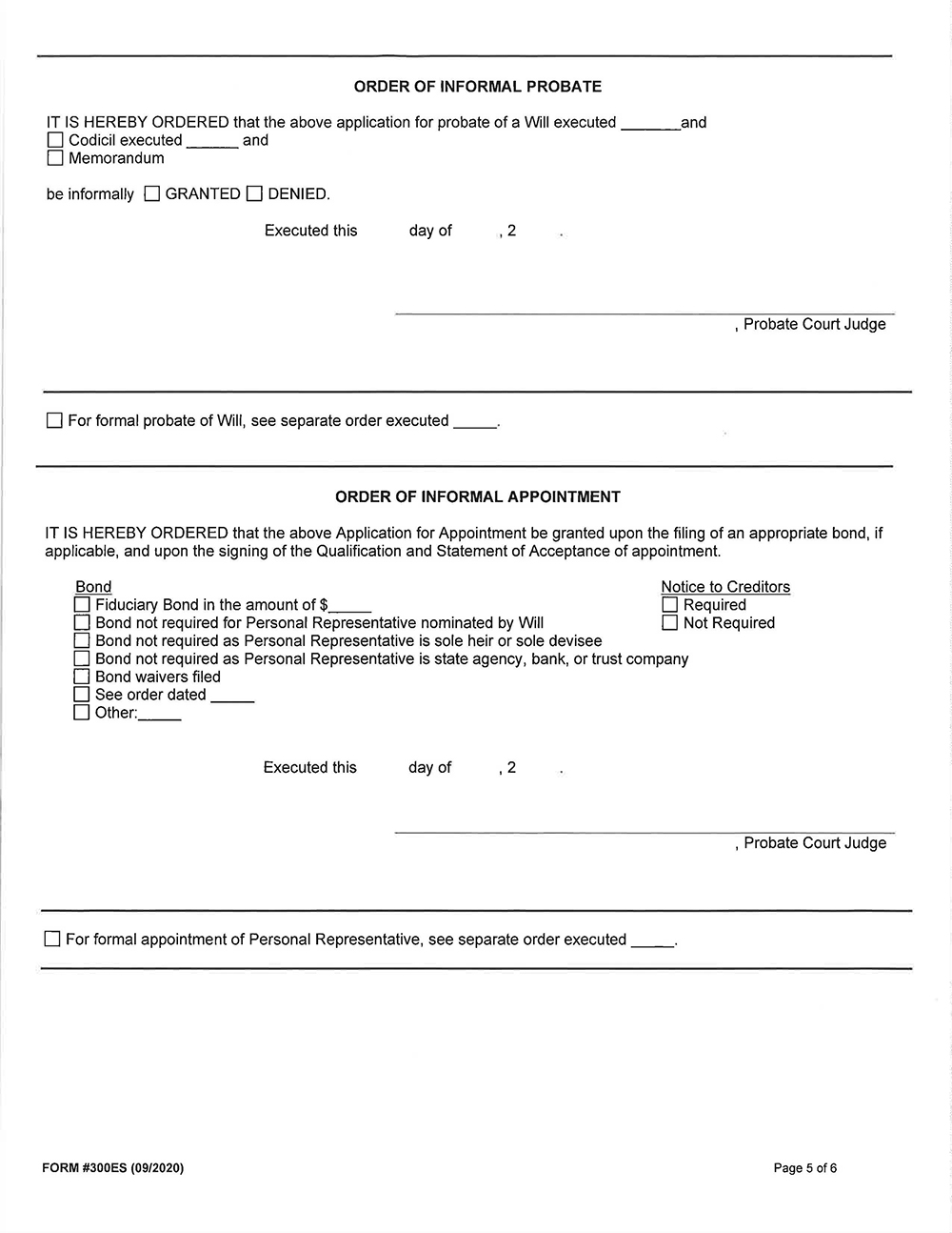 lois johnson order