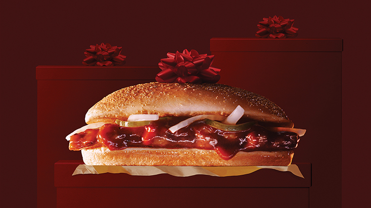 mcdonalds mcrib sandwich