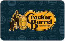 Cracker Barrel gift card