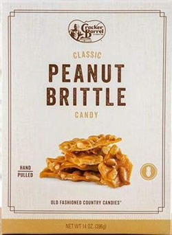 Cracker Barrel peanut brittle