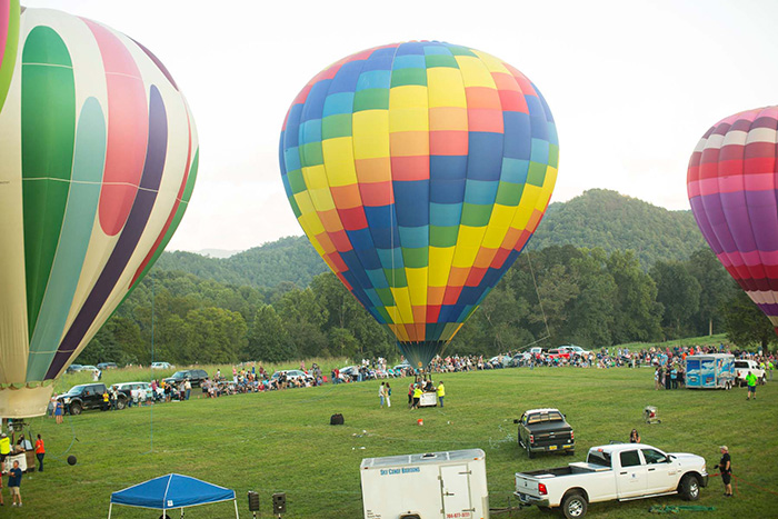 hot air balloons great smoky mountains hot air balloon festival