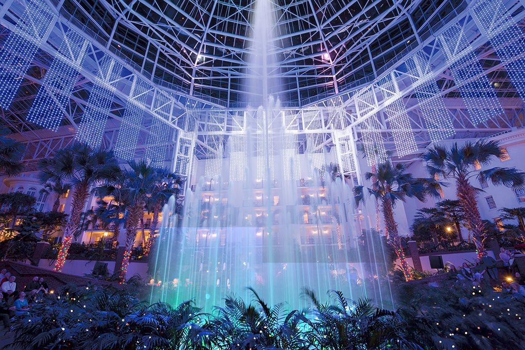 gaylord opryland fountain show