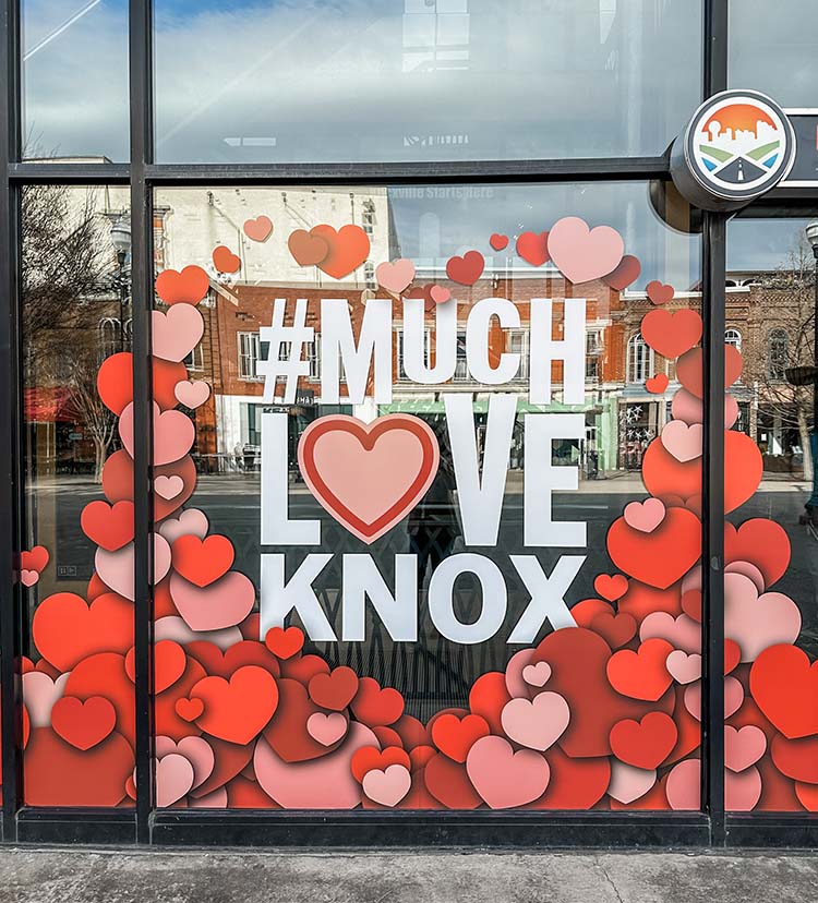 tanger sevierville mural