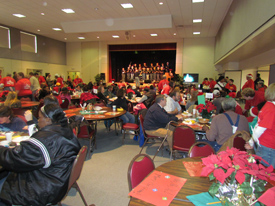christmas brunch for homeless