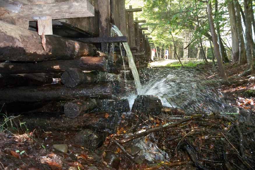 watermill in cades cove