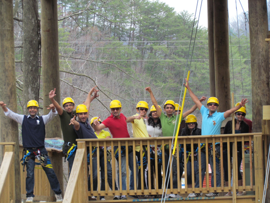 zipline tower