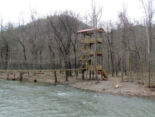zipline tower