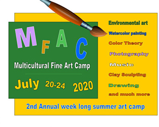 multicultural fine art camp