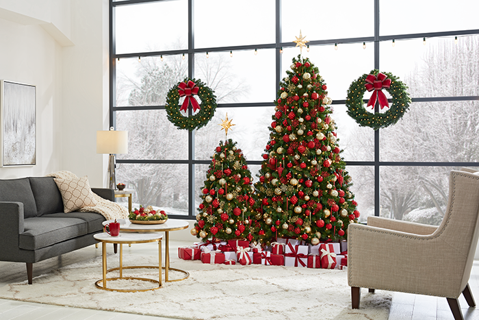 Home Depot Offers New Holiday Deals Festive Decor - How To Decorate Small Christmas Tree At Home Depot