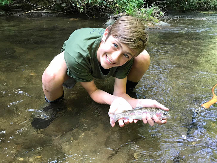 great smoky mountain trout adventure camp