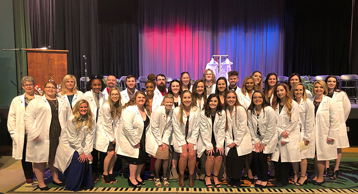 tusculum university white coat recipients