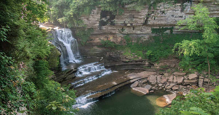 cummins falls state park waterfall
