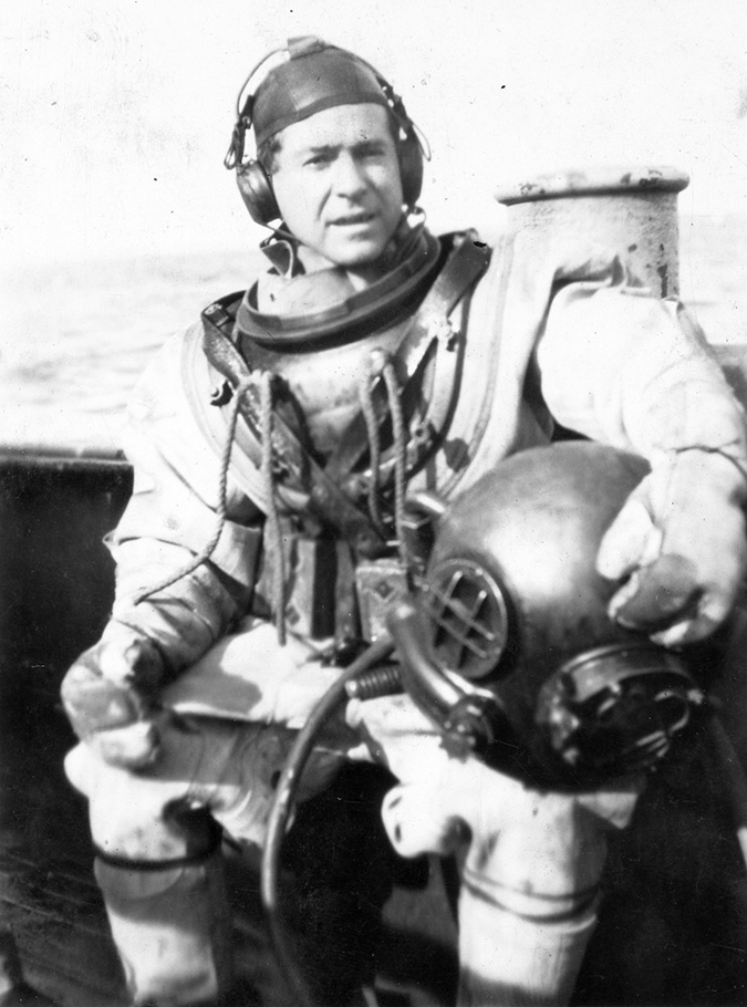 Navy Chief Gunners Mate Frank W. Crilley