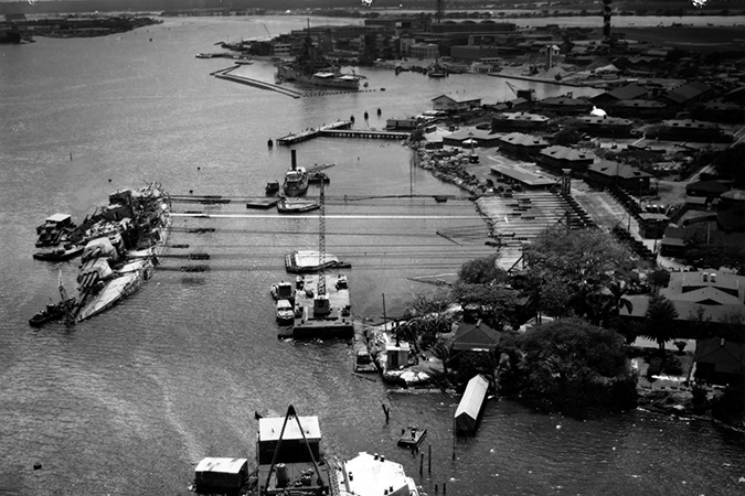 uss oklahoma salvage