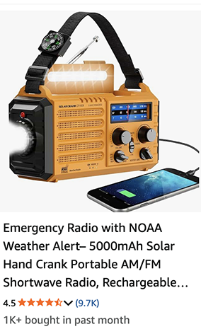 emergency radio