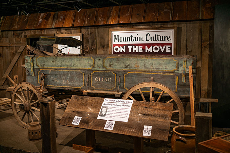 Cline Wagon exhibit