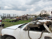 barn destroyed by tornado