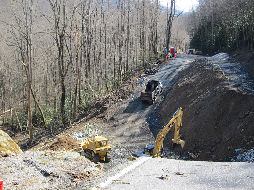 road construction
