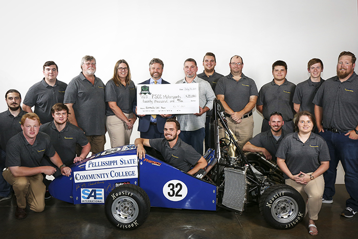 barton racing donates $20k to Pellissippi State Motorsports