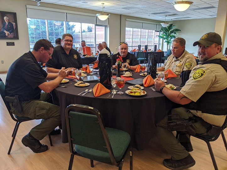first responders lunch by tusculum university