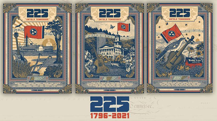tennessee 225 years posters