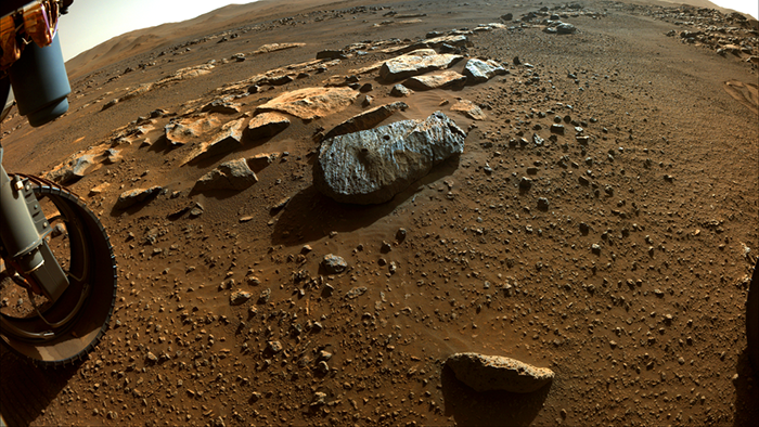 mars rocks collected by perserverance rover