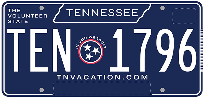 tennessee license plates