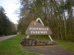 foothills parkway temporary closure
