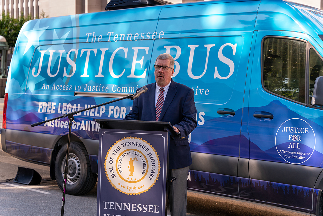 tennessee justice bus