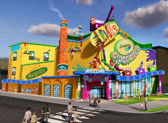 crayola family attraction pigeon forge