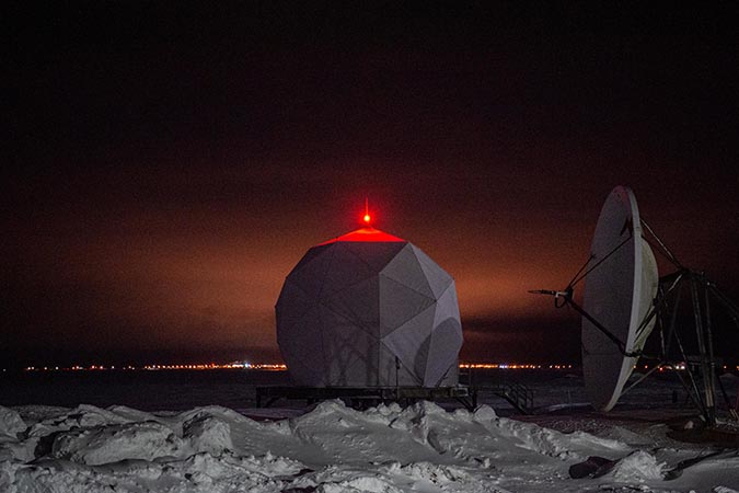 Point Barrow Long Range Radar Site