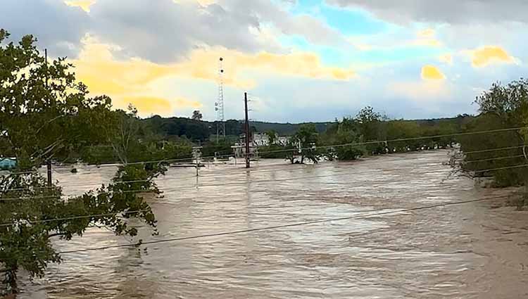 hurricane flood asheville