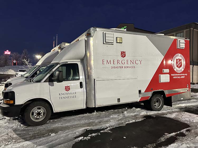 Salvation Army truck