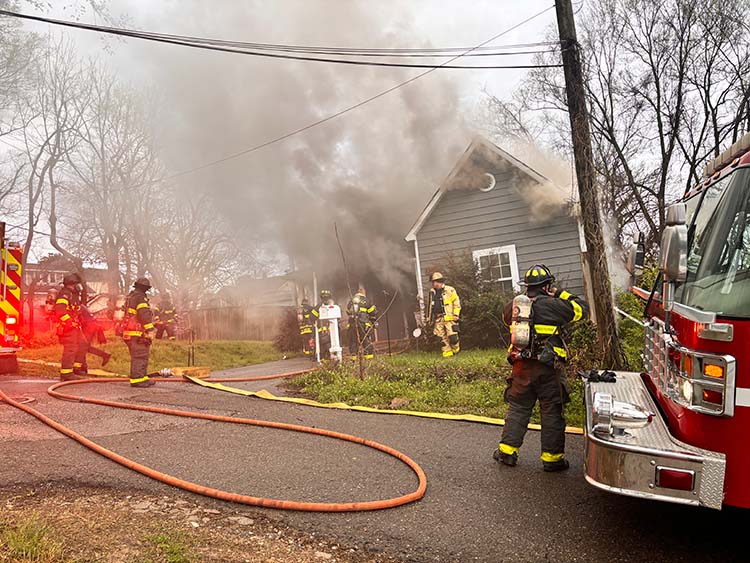 1635 Matthews Place fire