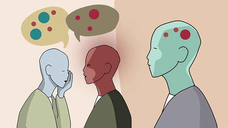 People with more narcissistic traits had less consistent patterns of brain activation in real life-like scenarios involving another’s 
​​loss of face